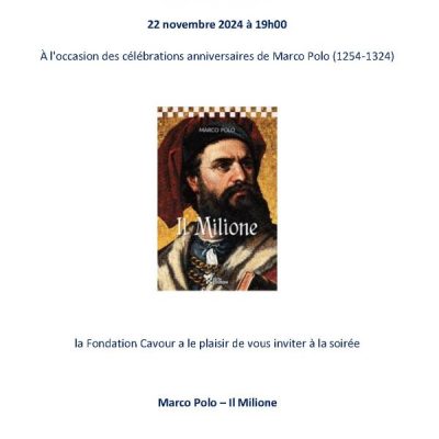 célébrations anniversaires de Marco Polo (1254-1324)